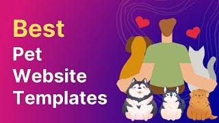 Best Pet Website Templates | Pet Care HTML Template