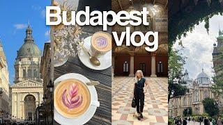 VLOG ️ traveling to Budapest, cafes, spring days  exploring the city, Museum of Fine Arts