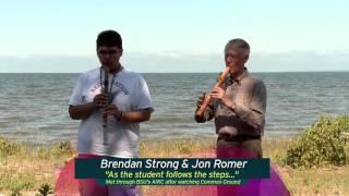 Brendan Strong & Jon Romer Play the Native Flute