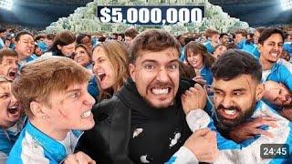 3 ЧАСТЬ ИГРЫ МИСТЕР БИСТА НА 5.000.000$ ВСЕ ЧАСТИ НА РУССКОМ В (МОËМ ТГ) #mrbeast #мистербист