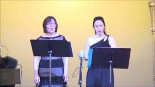 "The Flower Duet", Johanna Magalsky & Mary Svenvold, accompanied by Sue Strehlow