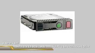 697574-B21 HP 1.2TB 2.5 SCSI (SAS) Hot-Plug SmartDrive Hard Drive