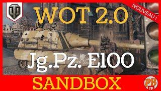 [WoT FR] WOT 2.0 - JG. PZ. E100 - GROS CALIBRE - WORLD OF TANKS (français)