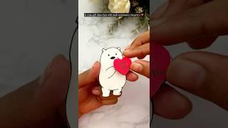 Handmade card for your loved ones | easy gift card ideas #diy #craft #handmade #love #gift #couple