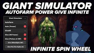 Giant Simulator Script Pastebin AutoPower Infinite For Mobile PC Give WheelSpin Infinite And Power