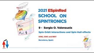 Sergio Valenzuela - Spin Orbit interactions and Spin Hall Effect - ESpinRed School on Spintronics 9