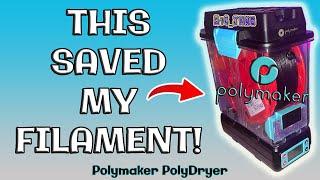 My first impressions of the Polymaker PolyDryer! Brand new MODULAR filament storage/drying system!