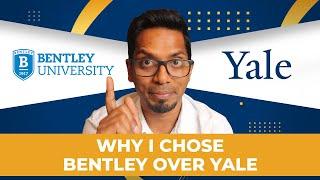 Why I chose Bentley over Yale | My study abroad story | International Student | Study in USA