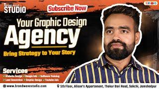 Graphic Design Company Jamshedpur, Jharkhand, India - Brand Wave Studio