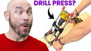 Ultimate Drill Upgrade! Turn Any Drill Into a Drill Press