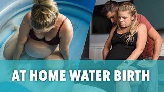 Zeke's birth video || At home water birth