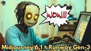 AI videos made with Midjourney 6.1 and Runway Gen-3
