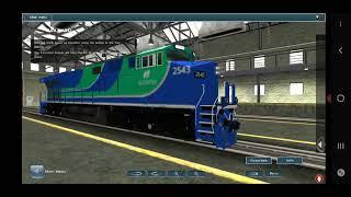 Mostrando todos os meus mods do Trainz Android Simulator