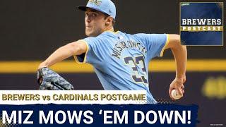 BREWERS POSTCAST: Jacob Misiorowski SHINES in MLB Debut as Brewers Blank Cardinals 6-0