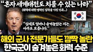 해외 전문가들이 한국을 미친 화력 환자라고 부르는 이유 l 미국보다도 10배나 많은 화력 비축량 l 한국은 도대체 무슨 생각인가?