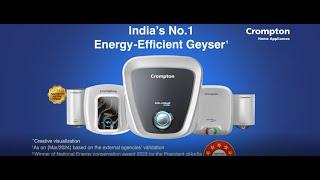 Crompton Geyser On, Energy Savings Full On TVC | English | 20 seconds