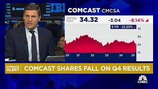 Comcast shares fall on Q4 results: Here's what to know