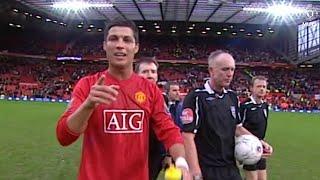 Cristiano Ronaldo vs Tottenham Hotspur Home HD 720p (27/01/2008)