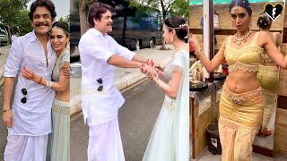 #Nagarjuna , Meenakshi Dixit - #Bangarraju Movie Ladundda song #shorts