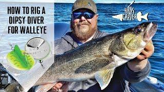 How To Rig A DIPSY DIVER For Walleye