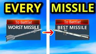 SURVIVING 1 KILL WITH EVERY ussr MISSILE INGAME (worst to best)