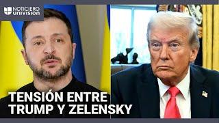 Zelensky se va de la Casa Blanca sin firmar un acuerdo con EEUU sobre la guerra con Rusia: reportes