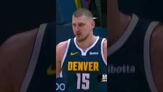 The perfect touch to end the half  #nba #nuggets #basketball #jokic