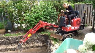 How to dig a pool hole