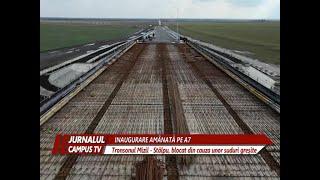 INAUGURARE AMÂNATĂ PE AUTOSTRADA A7 | S-A SUDAT GREŞIT