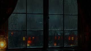 Watch The Rain Through A Window: Rain Sound for Relieve Stress  Sleep Better on a Rainy Day