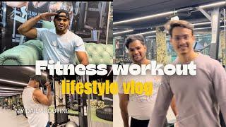 Fitness workout | lifestyle vlog | a vlog with full off workouts