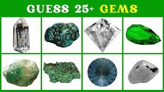Picture Quiz - Can You Guess the Gems? | Gems Quiz | Learn Entry