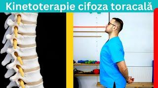 Kinetoterapie pentru cifoza toracală și dureri de spate Ședința 5