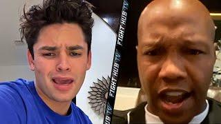 Zab Judah CONFRONTS Ryan Garcia LIVE in HEATED argument over PED failed test & disrespect!