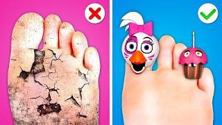 Wie man Chica Extreme FNaF wird - Makeover! Einfache Beauty-Hacks und witzige Momente von Gotcha!