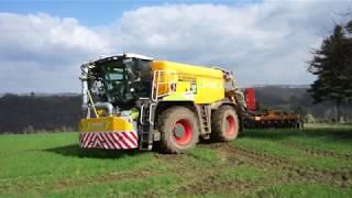 Organische Düngung/Claas Xerion 4000/Steyr/Kumm Technik