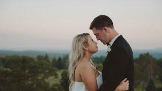 Romantic Wedding in the Pocono Mountains // Skytop Lodge Wedding // Kaitlyn + Josh