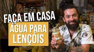 FAÇA EM CASA ÁGUA PARA LENÇÓIS