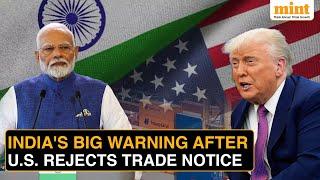 'Won't Discuss With India': India-U.S. Trade Tension Over Steel Tariff ESCALATES, India Says...