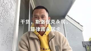 干货推荐，斯洛伐克永居，菲律宾永居卡。 #海外身份