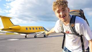 FLYING IN A $40,000,000 PRIVATE JET!!