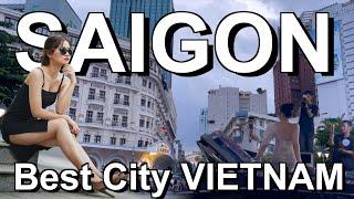 Best City to Visit in Vietnam  Saigon City Centre Walk