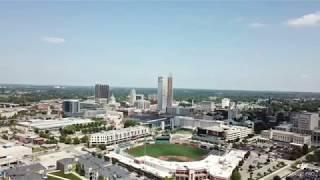 Fort Wayne Real Estate: Aerial views of downtown Fort Wayne