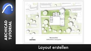 Layout erstellen - ARCHICAD 24 [Tutorial Deutsch]