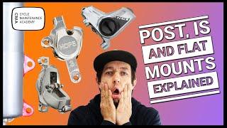 Understanding POST IS and FLAT mounts - Which disc brake mount is on your bike?