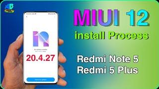 MIUI 12 install Redmi Note 5/Redmi 5 Plus [ Vince] android 10 Q || Enjoy