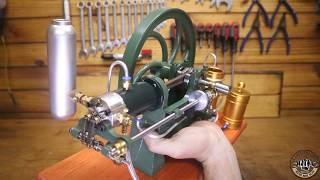 This is a really cool miniature stationary Mill engine!