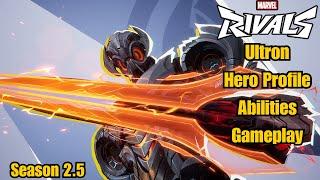 Ultron Hero Profile and Gameplay | Marvel Rivals | Season 2.5