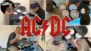 Thunderstruck - ACDC - Drum Cover & Collaboration