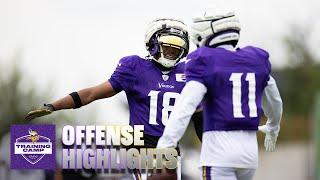 Vikings Offensive Highlights During 2024 Training Camp